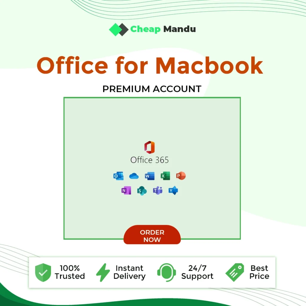 Office for macbook in Nepal